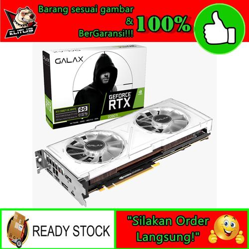 Foto Produk VGA GALAX GeForce RTX 2080 TI OC White 11GB GDDR6 352-bit dari ELITUS GAMING