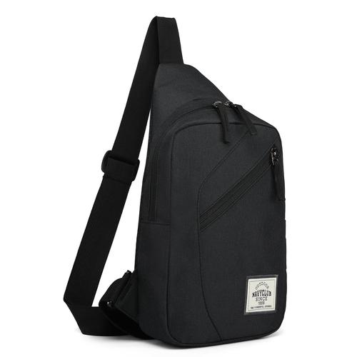 Foto Produk Navy Club Tas Selempang Travel - Tas Punggung Tas Dada Tahan Air EJCB - Hitam dari Navy Club Official Store