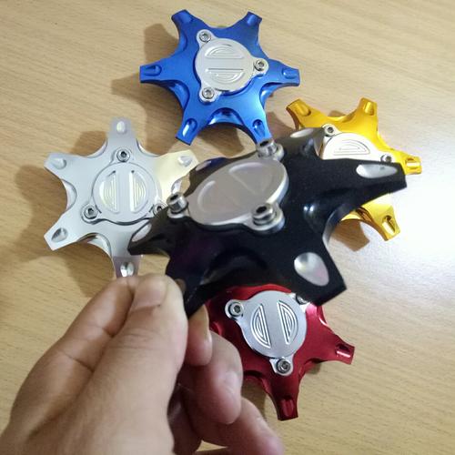 Foto Produk Jalu Cover As Roda Belakang Cnc / Bandul Tutup As Belakang Roda Jalu dari Panca Motor Variasi