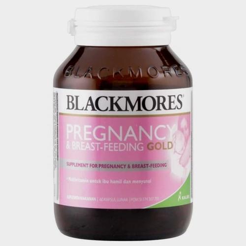 Foto Produk Blackmores Pregnancy & Breast Feeding Gold isi 60 kapsul dari malang suplemen grosir