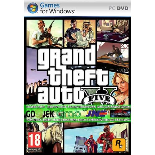 Foto Produk GRAND THEFT AUTO V CD DVD GAME PC GAMING PC GAMING LAPTOP GAMES dari WEPRO-SHOP