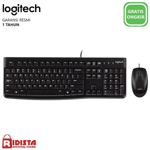 Foto Produk Logitech Combo Keyboard dan Mouse USB MK120 (L072) dari Ridista Official Store