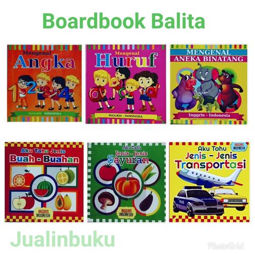 Gambar (ORIGINAL) Boardbook Balita Murah Harga Terjangkau-Buku Anak Bilingual - Abjad dari Jualin Buku Kab. Bogor Tokopedia