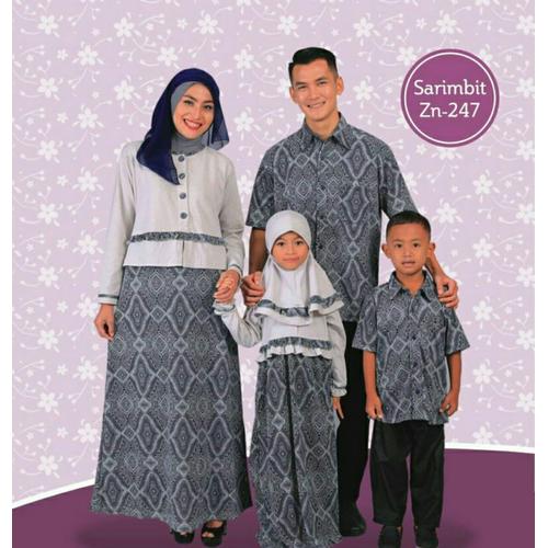 Foto Produk ZENITHA SARIMBIT ZN 247 (GAMIS ANAK SAJA) - Abu-abu, 5-6 dari assalam busana