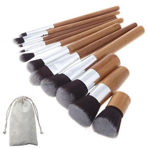 Foto Produk Kuas Make Up | Cosmetic Make Up Brush 11 Set with Pouch dari angel-city