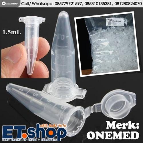 Foto Produk PCR Tube 1,5mL - Tabung Reaksi Eppendorf Sampel Plasma Darah Vortex dari easytest