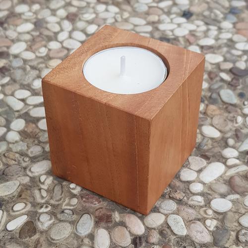 Gambar tempat lilin kayu dari solidewood Kota Bandung Tokopedia