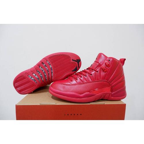 all red suede