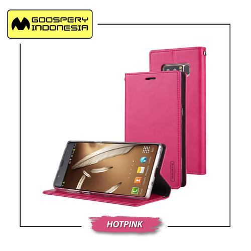 Foto Produk GOOSPERY iPhone XS Max Blue Moon Flip Case - Hotpink dari Goospery Indonesia