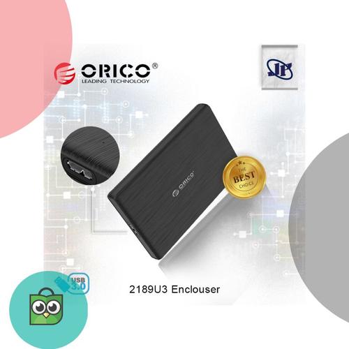 Foto Produk Orico Case External Hardisk SSD Portable 2189U3 2.5 Sata USB 3.0 dari Jodi Store.ID