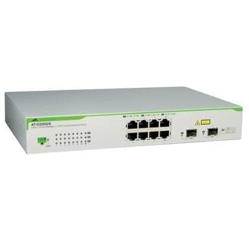 Foto Produk ALLIED TELESIS AT-GS950/8 Switch 8 port 10/100/1000TX + 2 SFP Combo dari AdisatyaCom