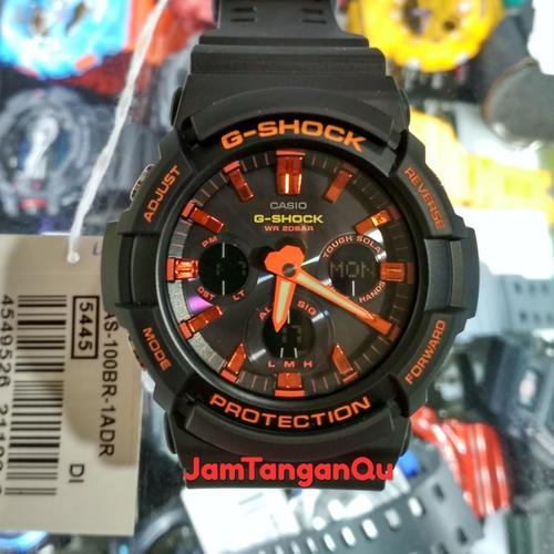 Jual Jam Tangan Pria Casio G-Shock GAS-100BR-1A Original Garansi Resmi -  Jakarta Utara - JamTanganQu Original | Tokopedia