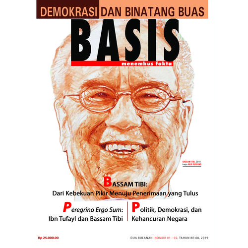 Foto Produk Majalah BASIS No. 01-02, 2019 (Edisi Bassam Tibi) dari Toko Tjap Petroek