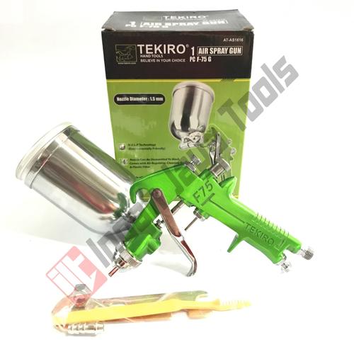 Foto Produk TEKIRO Spray Gun F75 G Tabung Atas - Semprot Cat Air F 75 dari Indah Jaya Tools