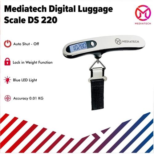Foto Produk Mediatech Premium DIgital Luggage Scale / Timbangan DS 220 ( 470014 ) dari Mediatech Official Store