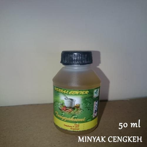 Foto Produk promo minyak daun cengkeh cengkih clove bud oil 50 ml organik dari bawang dayak herbalku