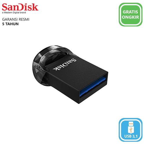 Foto Produk SanDisk Flashdisk Ultra Fit USB 3.1 - 64GB dari Ridista Official Store