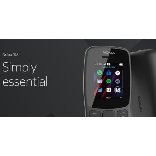 Foto Produk Nokia 106 Dual Sim Garansi Resmi 1 Tahun dari Nic-cell