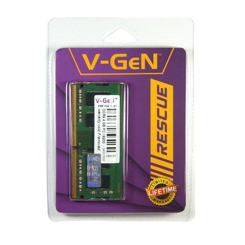 Foto Produk RAM DDR4 SODimm V-GeN RESCUE 4GB PC19200/2400Mhz (Memory Laptop VGEN) dari PB CARD JAKARTA