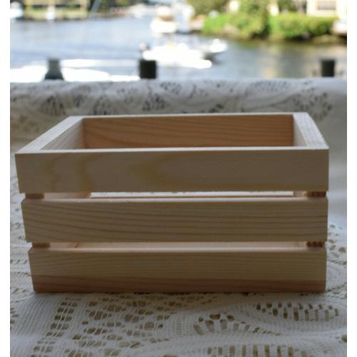 Foto Produk 20x15x15cm Mini wood crates kotak kayu peti jati belanda rustic dari Anugerah Sarana Abadi CV