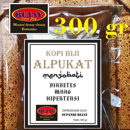 Foto Produk KOPI BIJI ALPUKAT 300 gr / untuk DIABETES HIPERTENSI MAAG KOLESTEROL dari BEJAY