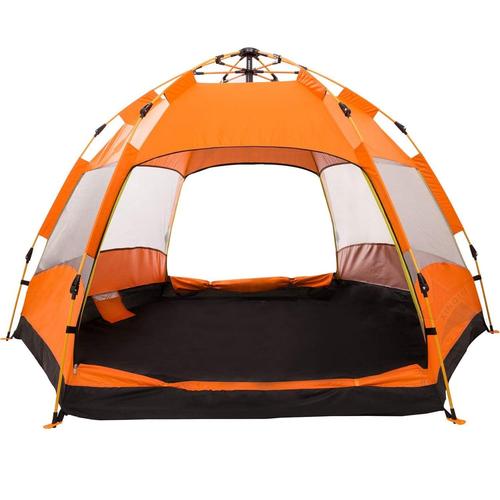 Gambar Tenda Camping Tend Kemah Lipat Portable Premium Speeds 3-4 Orang 007 - Orange dari lbagstore Kota Depok Tokopedia