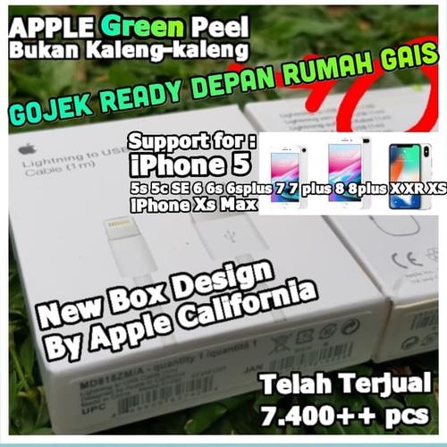 Foto Produk Lightning kabel data iPhone 5 5s 6 6s 6+ 7 Original charger dari apn_aksesoris