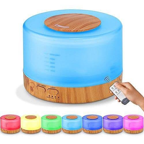 Gambar Ultrasonic Aroma Diffuser Humidifier Colorful LED-500ML Pelembab+Harum dari MINI PC mangga dua undefined Tokopedia