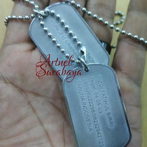 a dog tag