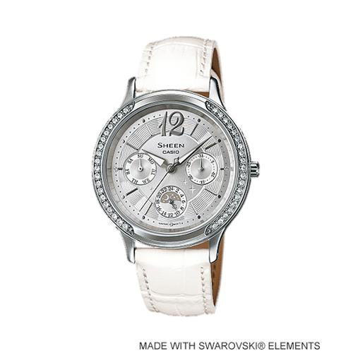 Jual Jam Tangan Luxury Wanita Casio Sheen Swarovski SHE-3030L-2A Original -  Jakarta Pusat - Jam Casio Originals | Tokopedia