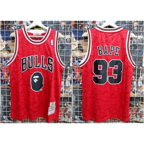 bulls bape jersey