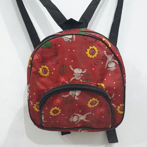 Foto Produk Tas Ransel mini polos fashion cewek / wanita murah hemat - Merah Muda dari Winston Abadi Jaya