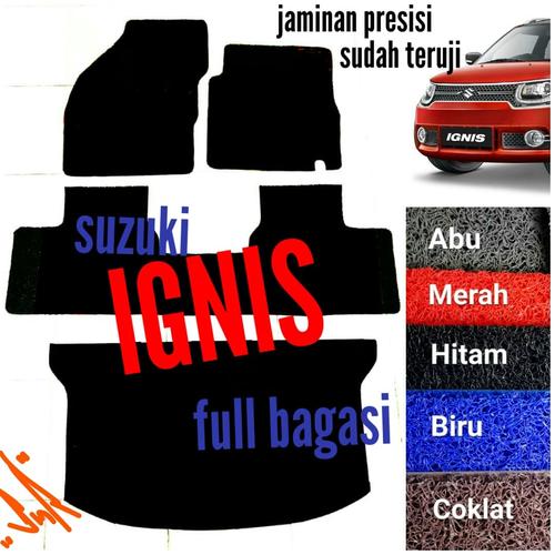 Foto Produk Karpet Mie Bihun Mobil Suzuki Ignis Full Bagasi dari SMR Karpet Mobil Jogja