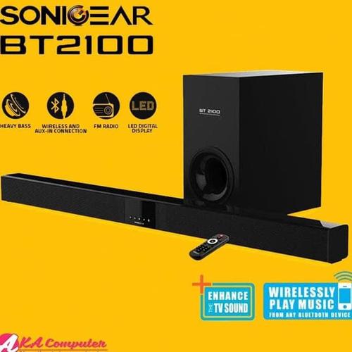 Fm Radio Sonic Gear Sound Bar Bt 2100 Jual Best Sellerr Terbaru - Main Image