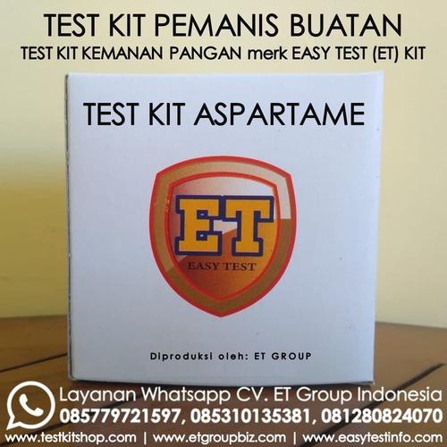Gambar Test Kit Aspartam - Aspartame Testkit - Tes Uji Cepat Pemanis Buatan dari Sooper Shop Kab. Brebes Tokopedia