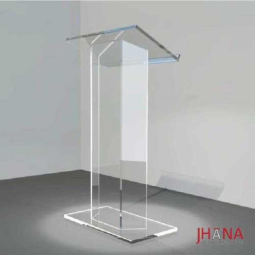 Foto Produk Podium acrylic/ meja pidato akrilik type PD19 #BISAGOJEK dari Jhana Acrylic