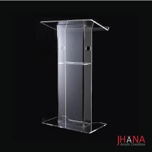 Gambar Podium acrylic/ meja pidato akrilik type PD11 #BISAGOJEK dari Jhana Acrylic Kab. Tangerang Tokopedia