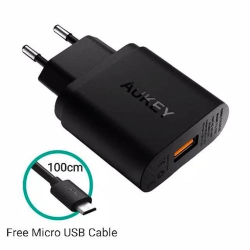 Foto Produk AUKEY Charger USB 1 Port 18Watt PA-U28A304 Quick Charge & AIPower dari U.SHOP