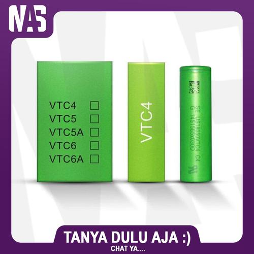 Foto Produk Sony VTC4 Authentic 18650 batrerai vape Battery batre vtc 4 original dari NAS VIRTUAL