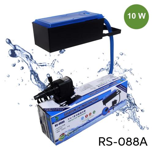 Jual Jirifarm Box Filter Akuarium Aquarium Top Filter RS088A 650L/Jam 10 W Kab. Tangerang