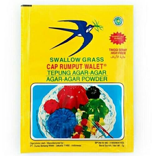 Foto Produk Agar Swallow Grass Tepung Agar Swallow Grass - Merah dari 3F Retail