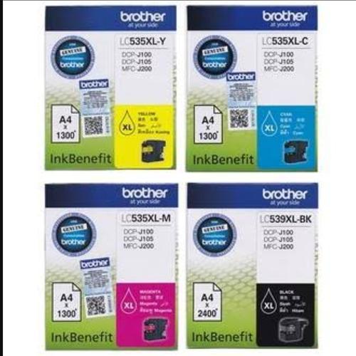 Jual BROTHER LC539 XL BK + LC535XL 
