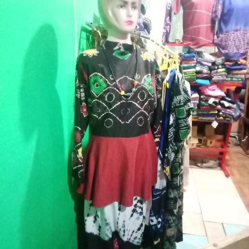 Foto Produk Baju Wanita Sasirangan - Hitam dari Kriya Katupat