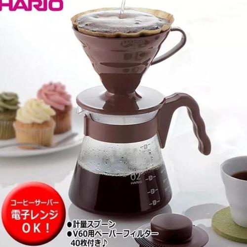 Jual Alat Kopi Hario V60 Pour Over Kit 