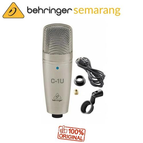 Gambar Behringer C1U / C-1U / C 1U USB Studio Condenser Mic dari BEHRINGER Semarang Kota Semarang Tokopedia