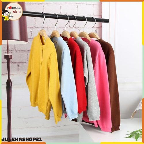 Jual Baby Girls Candy Color Clothes Knitted Cardigan Sweater Kids Spring Jakarta Pusat Julehashop21 Tokopedia