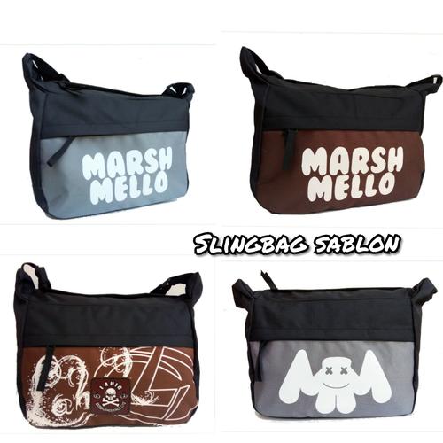 Foto Produk tas selempang slingbag sablon dari L Habib