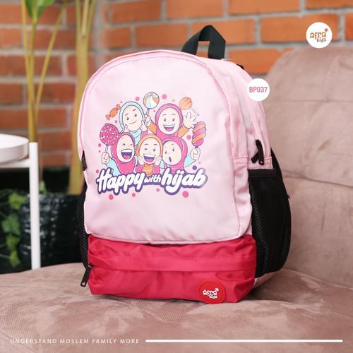Foto Produk Tas Sekolah Anak Afrakids - Backpack Anak - Girl Series dari FQ Muslim Store