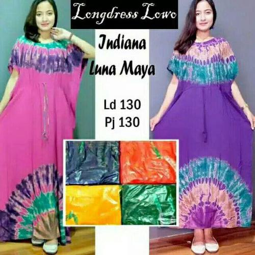 Foto Produk longdres lowo indiana - longdres lowo jumbo luna maya dari DASTER MURAH BERKAH