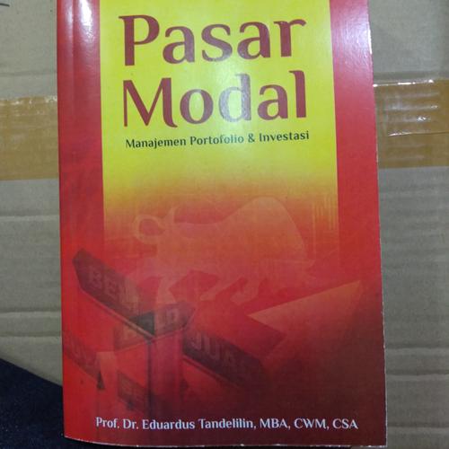 Jual Buku Pasar Modal Manajemen Portofolio Investasi Tandelilin Kota Yogyakarta Berkahbuku99 Tokopedia